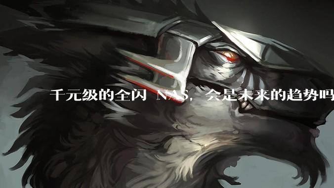 千元级的全闪 NAS，会是未来的趋势吗？