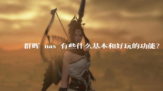 群晖 nas 有些什么基本和好玩的功能？