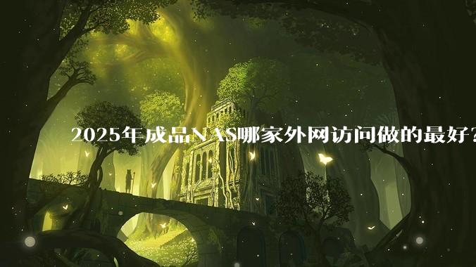 2025年成品NAS哪家外网访问做的最好？