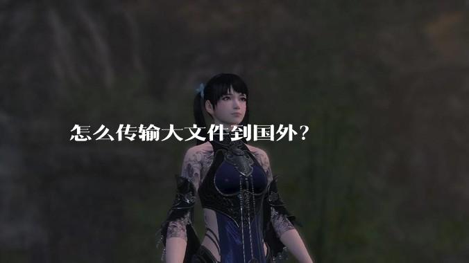怎么传输大文件到国外？